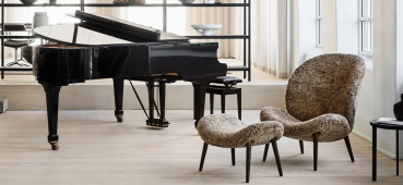 Preview: vipp 467 Lodge Lounge Footstool